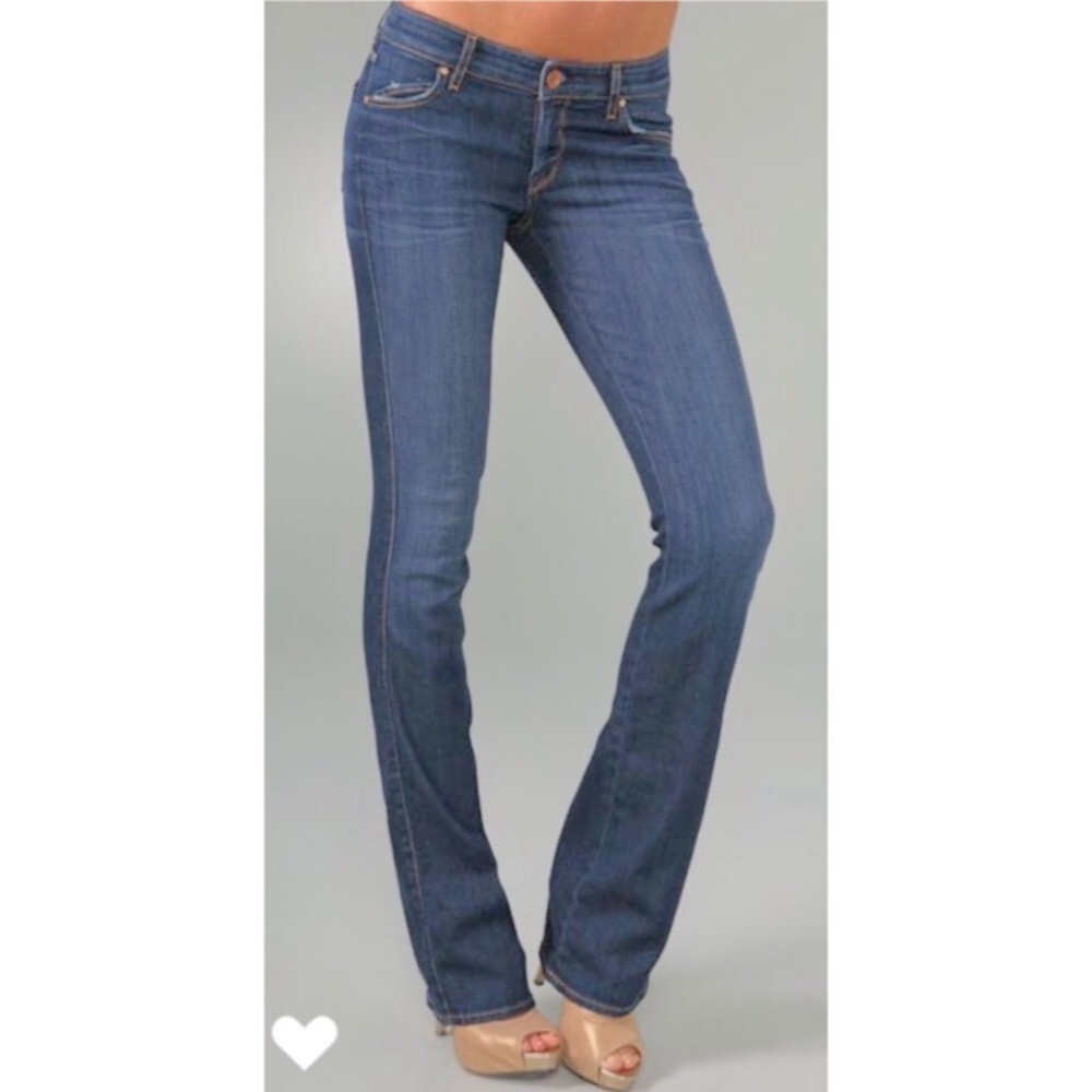 Rich & Skinny Sexy Bootcut Jeans, Rinse Deluxe Size 25
